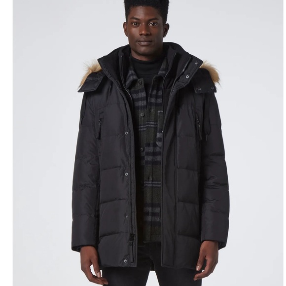 marc new york andrew marc winter jacket with down feathers, large - Picture 2 of 8